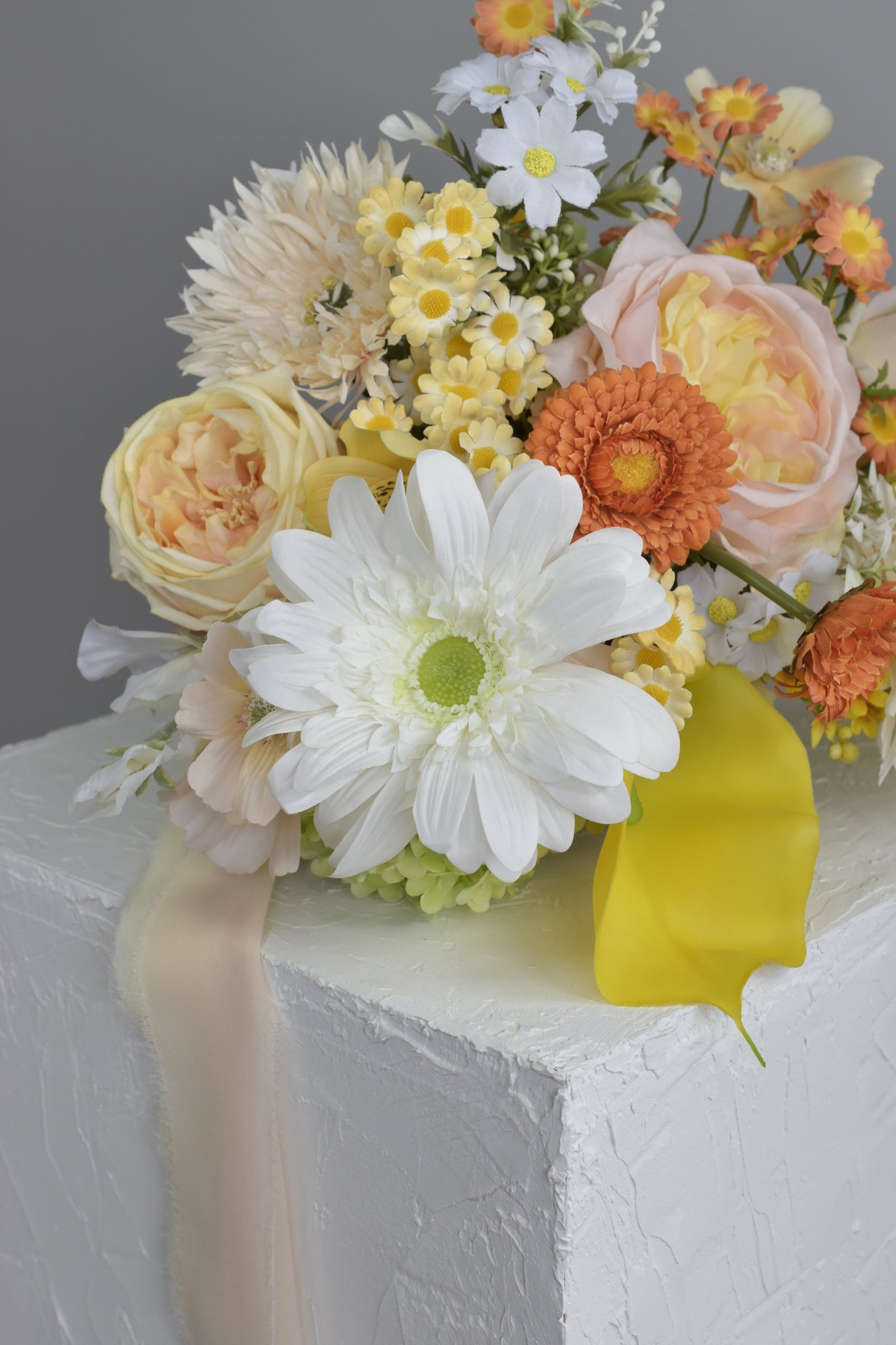 Lemon Champagne| Everlasting bridal bouquet