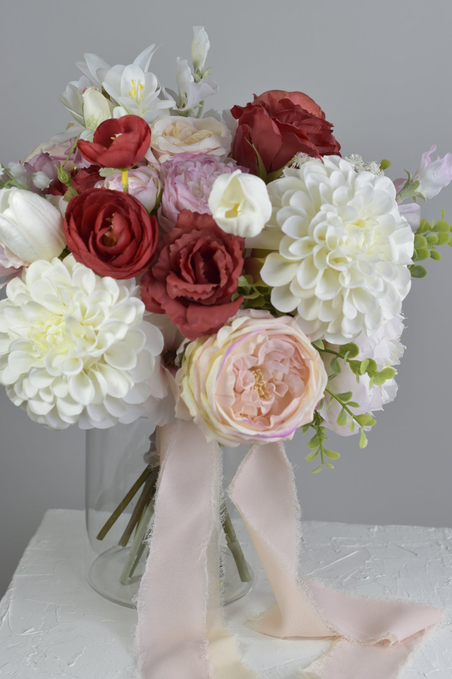 Scarlet Secret| Everlasting bridal bouquet