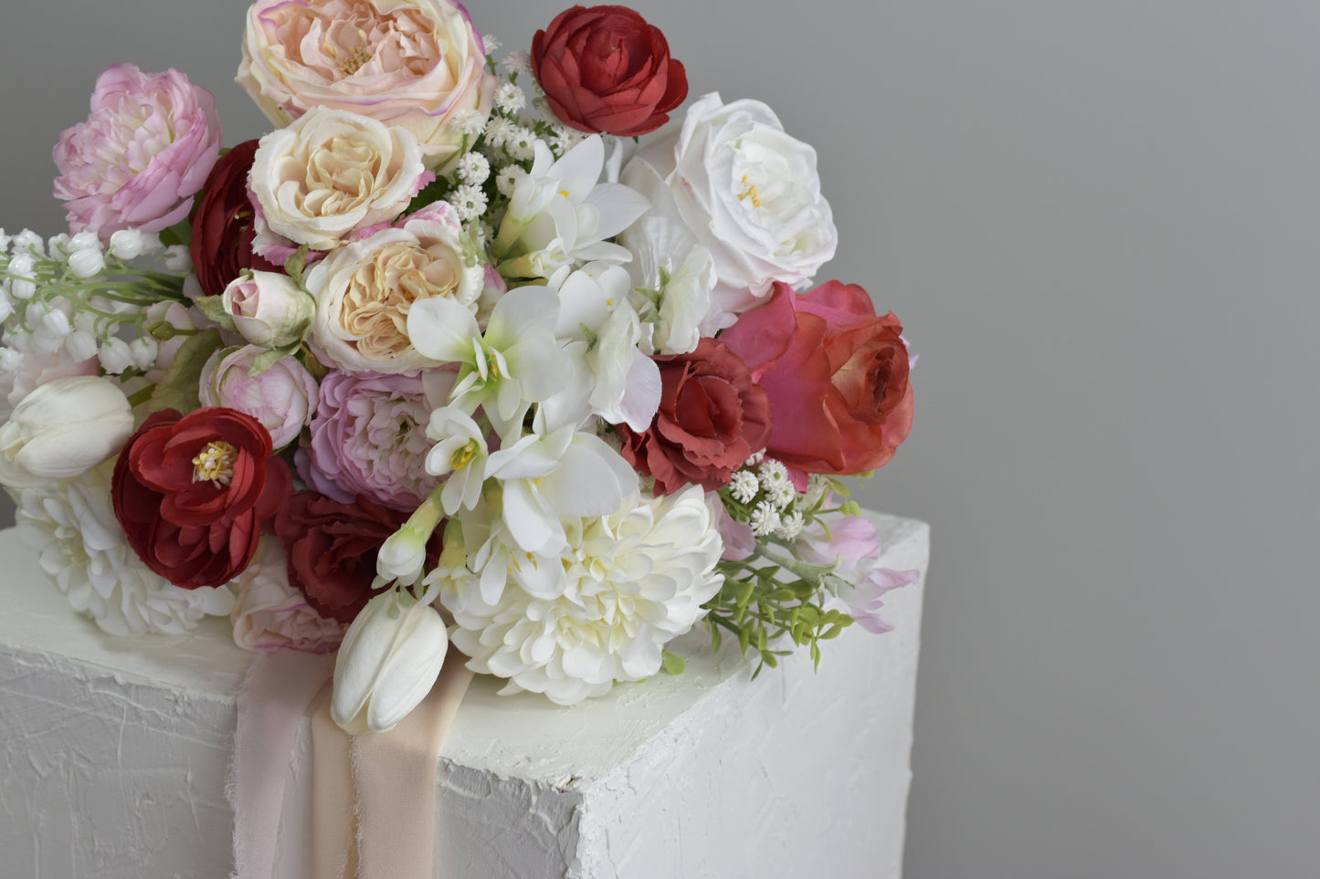 Scarlet Secret| Everlasting bridal bouquet