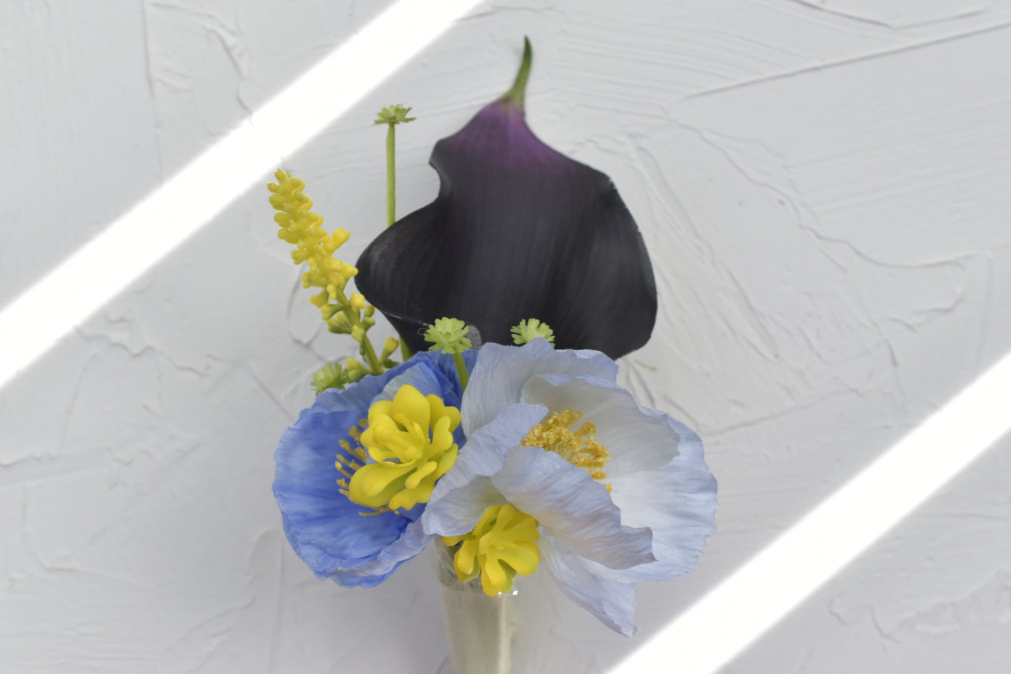Dark Star| Boutonniere and Wrist Corsage