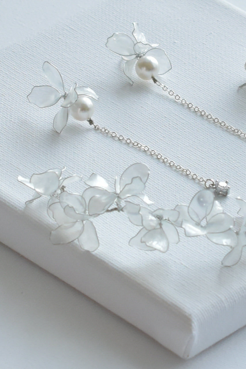 Elara Bridal Hair Vine Set