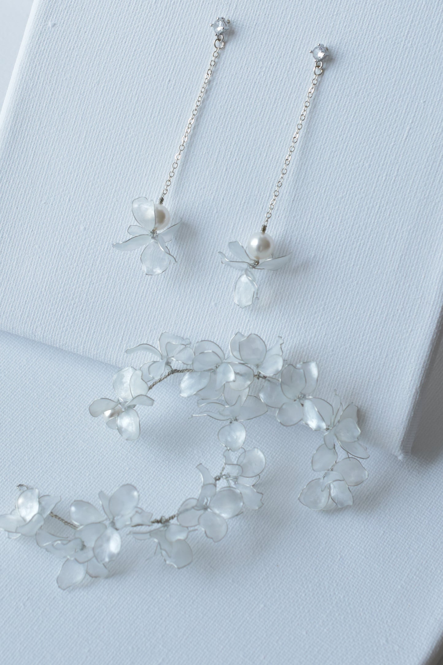 Elara Bridal Hair Vine Set