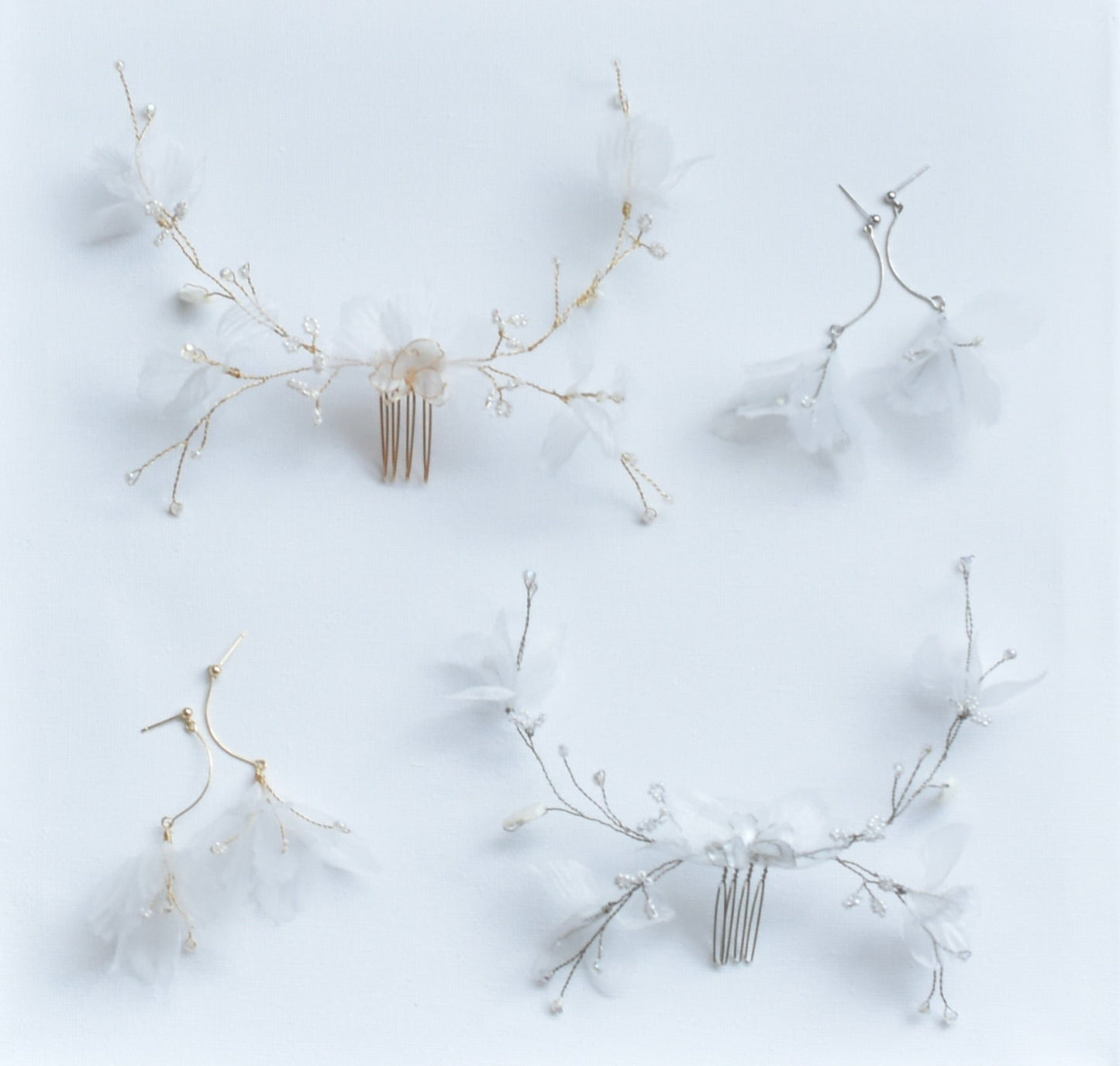 Ava Bridal Hair Comb Set