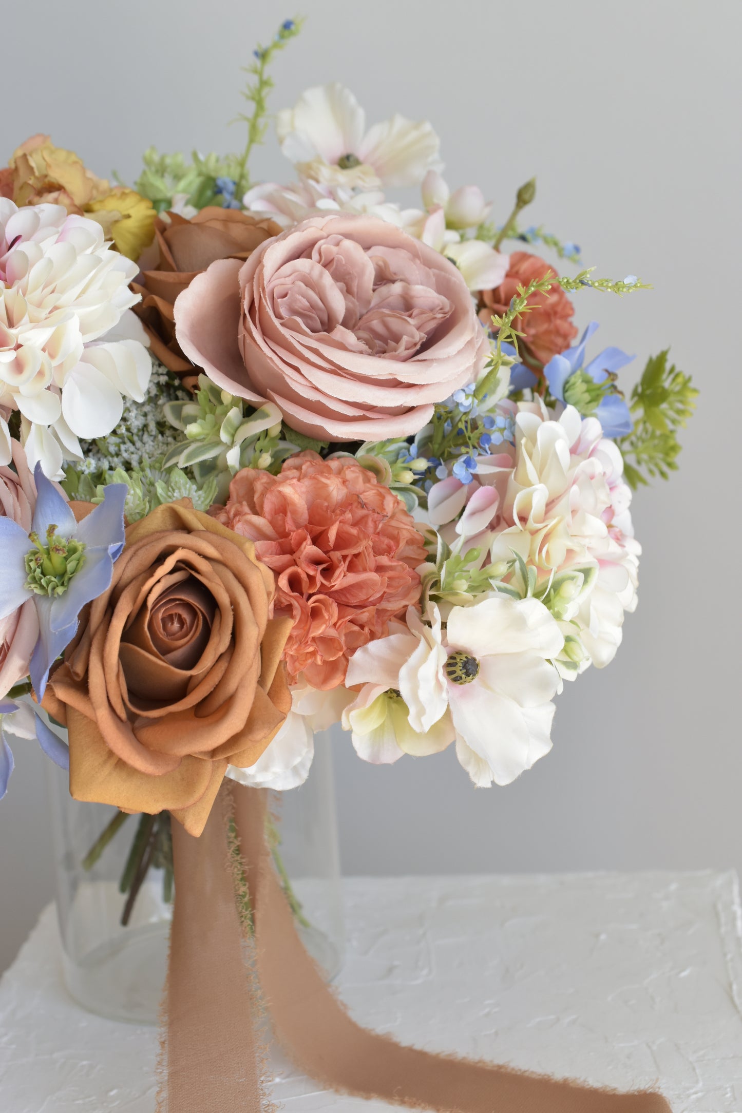 Vintage Glaze| Everlasting bridal bouquet