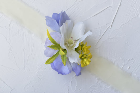 Lilac Bliss| Boutonniere and Wrist Corsage