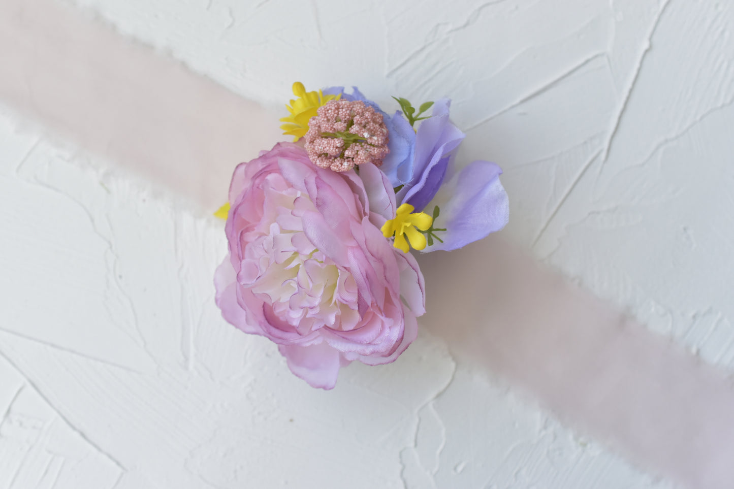 Garden Joy| Boutonniere and Wrist Corsage