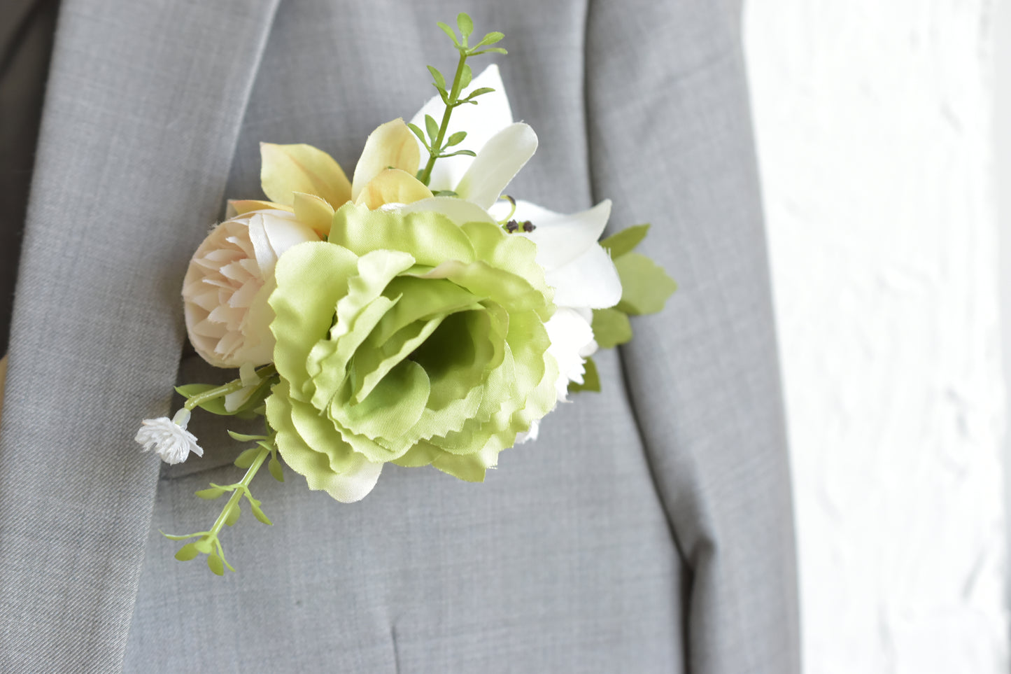 Enchanted Oasis| Pocket Boutonniere