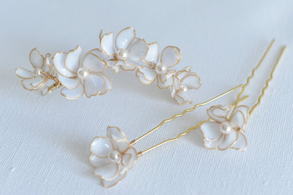 Rosetta Hair Pins