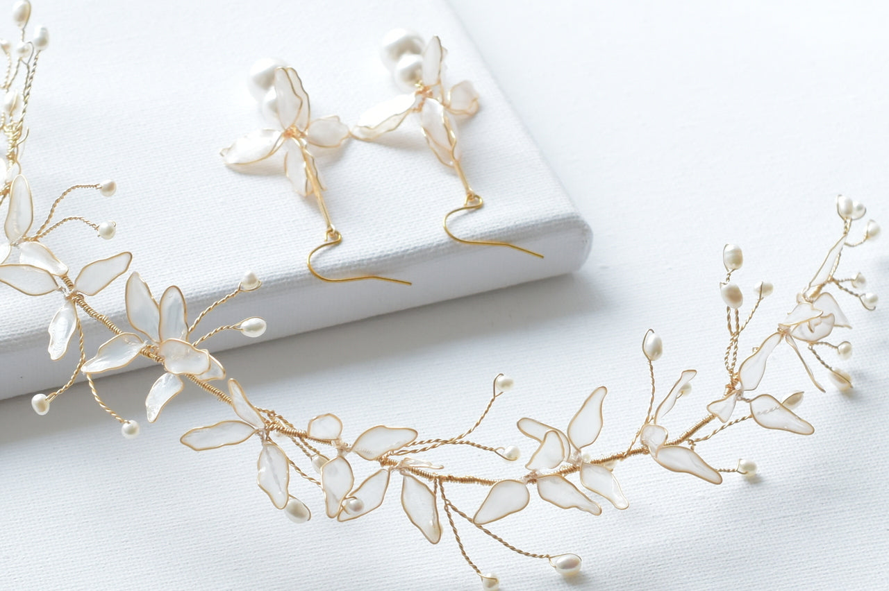 Lynlee Bridal Hair Vine Set