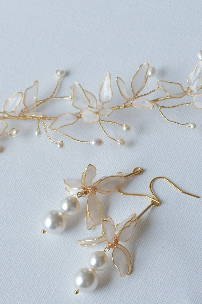 Lynlee Bridal Hair Vine Set