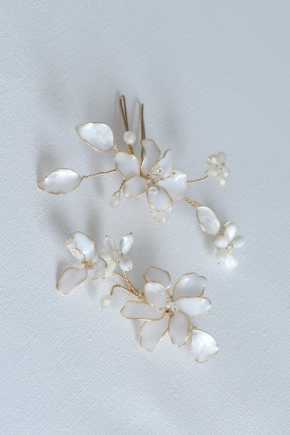 Luna Bridal Hair Pin Set