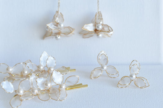 Lyra Bridal Hair Slide Set