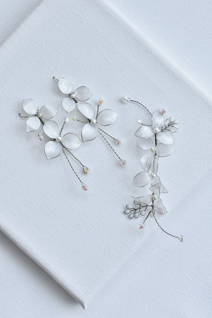 Meadow Bridal Hair Vine Set