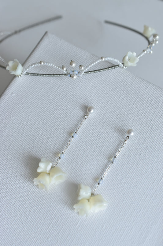Lillian Tiara Bridal Set