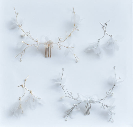 Ava Bridal Hair Comb Set