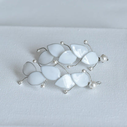 Olive Bridal Hair Vine Set