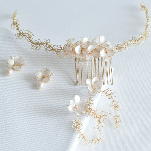 Olivia Bridal Hair Comb Set